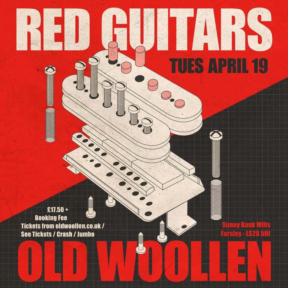 Poster for the Old Wollen gig, 19/04/2022.