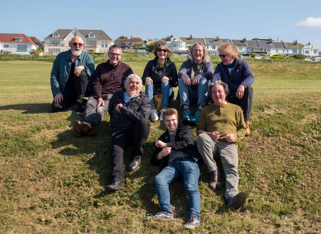 The RGs team after breakfast at the Roedean Cafe, photo by Jacquie.